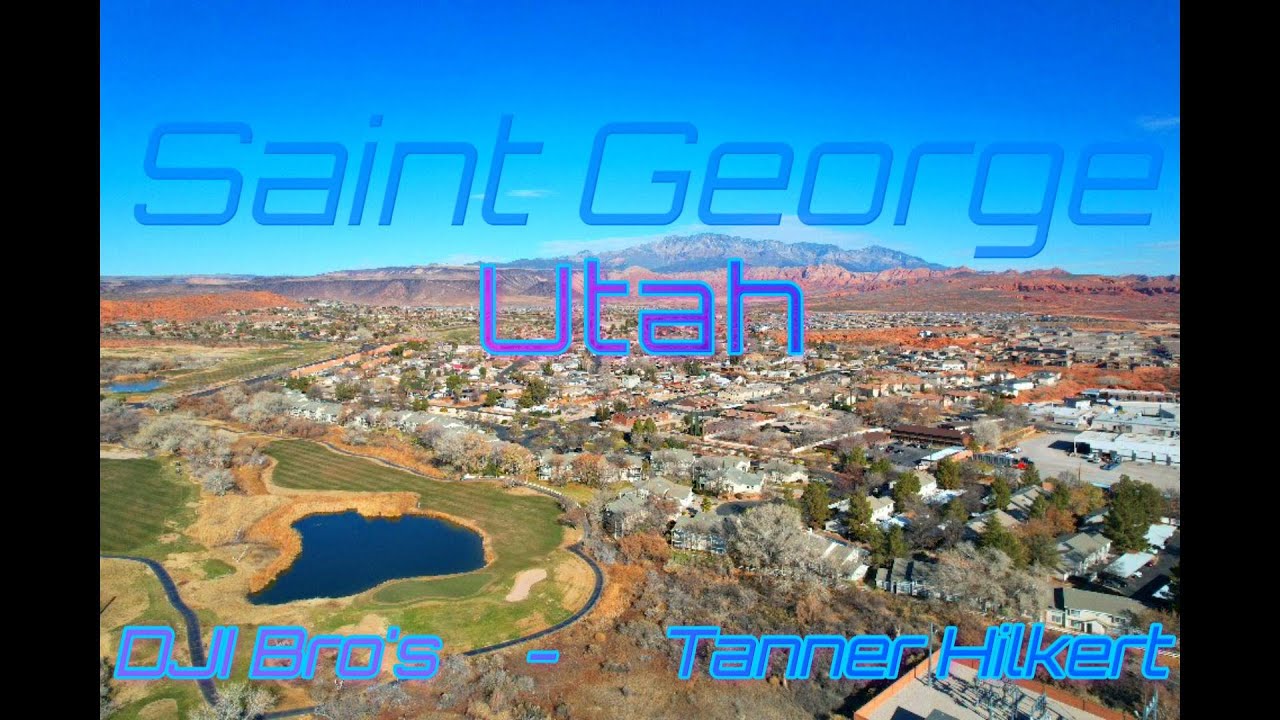 Stunning 4K 60 Drone Footage of Saint George, Utah