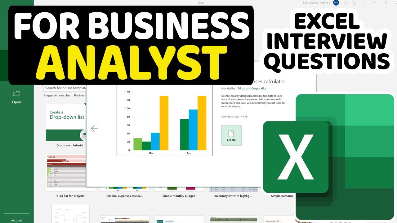 How to Pass BUSINESS ANALYST EXCEL ASSESSMENT TEST - Questions and Answers with Solutions