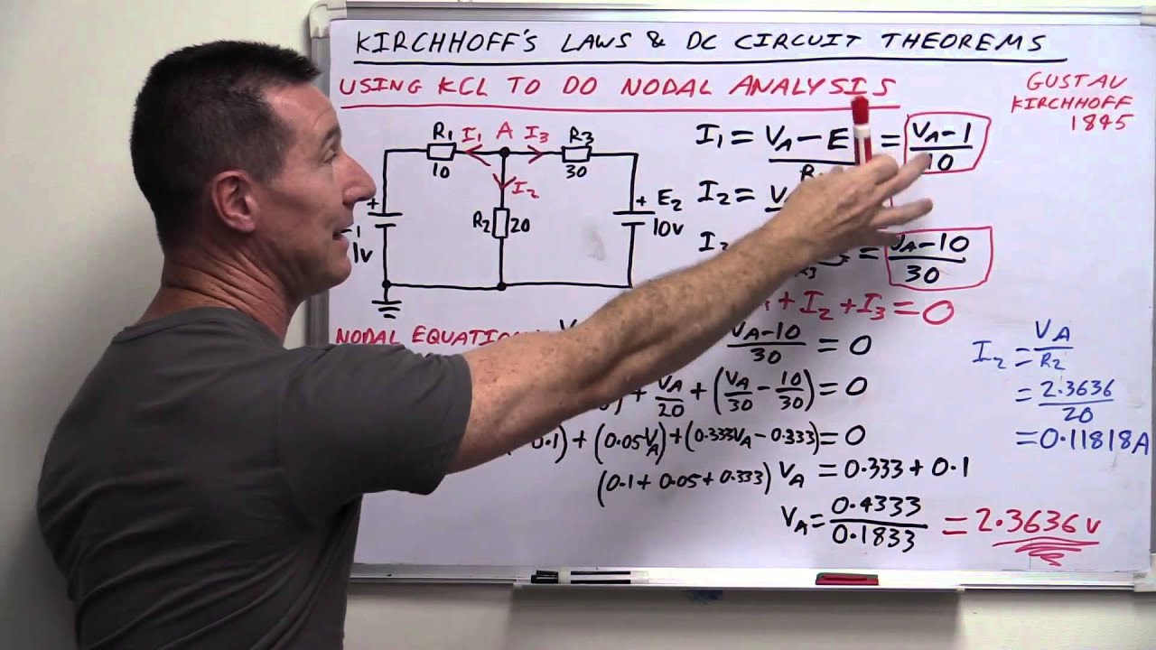 EEVblog #820 - DC Fundamentals Part 5: Mesh & Nodal Circuit Analysis Tutorial