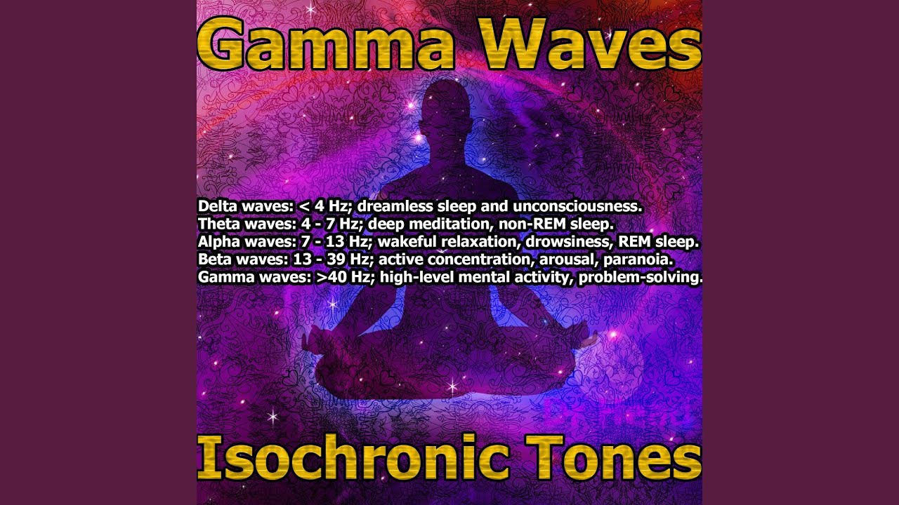Pure Gamma waves isochronic tones relaxing sound atmospheres yogaambient music and chilling...