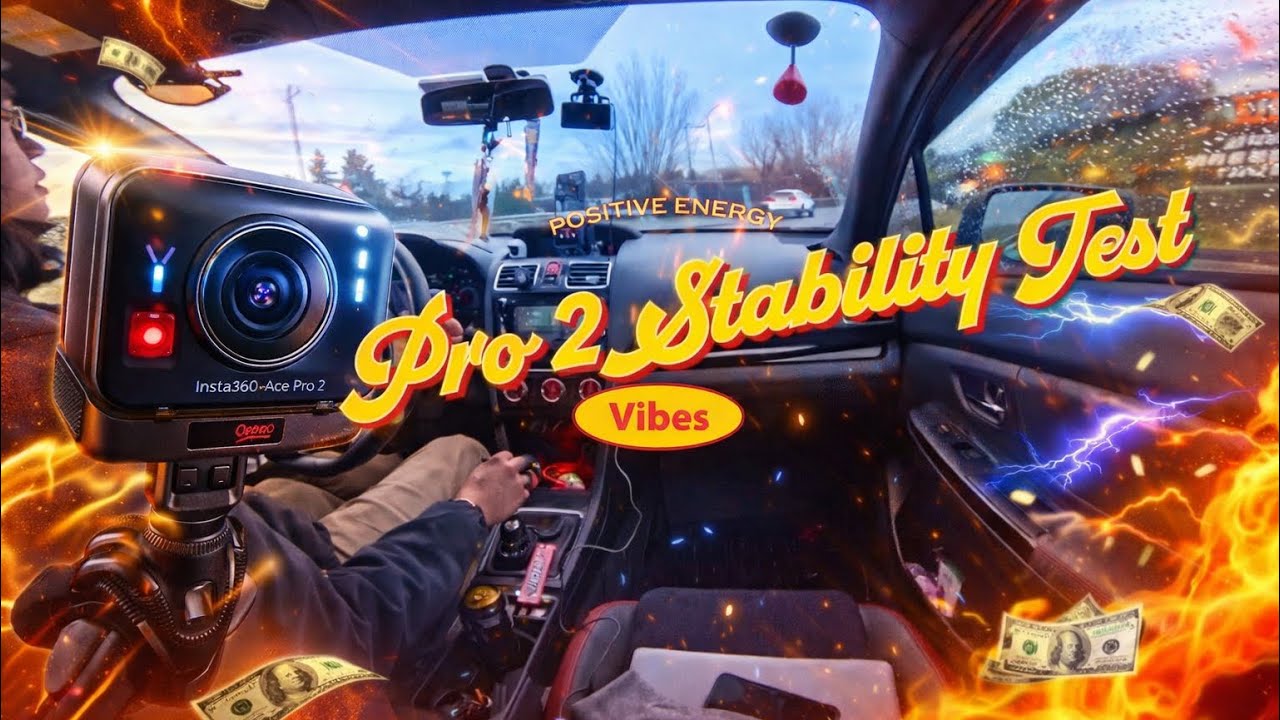 INSTA360 ACE PRO 2 STABILITY TEST CAN IT HANDLE REAL-WORLD DRIVING?🫨🫨🫨