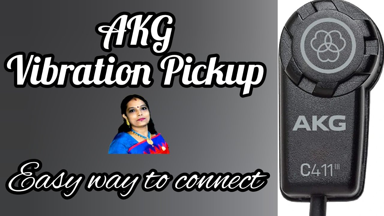 AKG Vibration Pick Up - Easy Mobile Phone Recording - 
