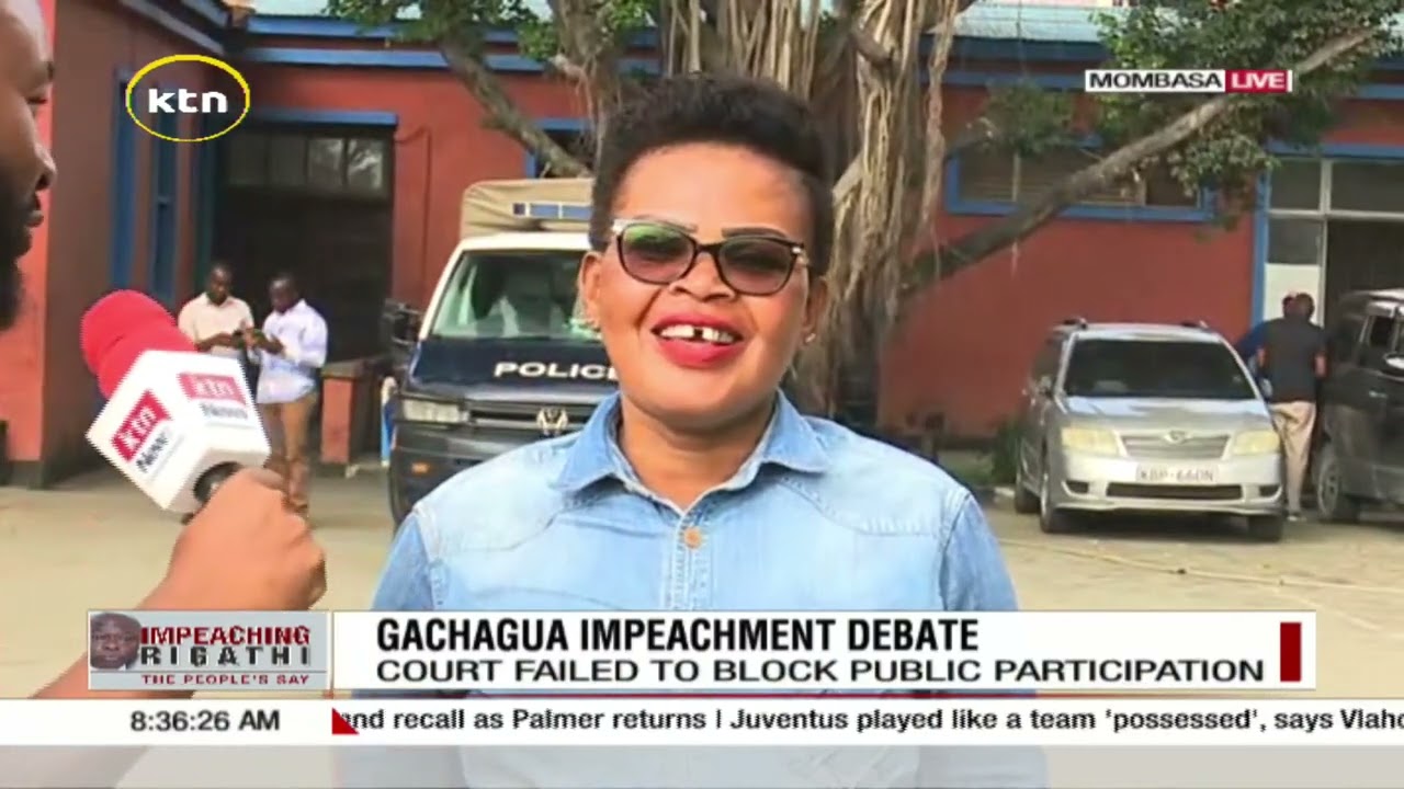 Gachagua impeachment debate: Mombasa residents react to public participation