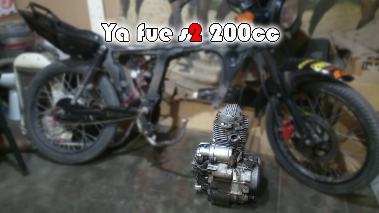 LLEVAMOS EL S2 A 200CC..| MOTOMEL
