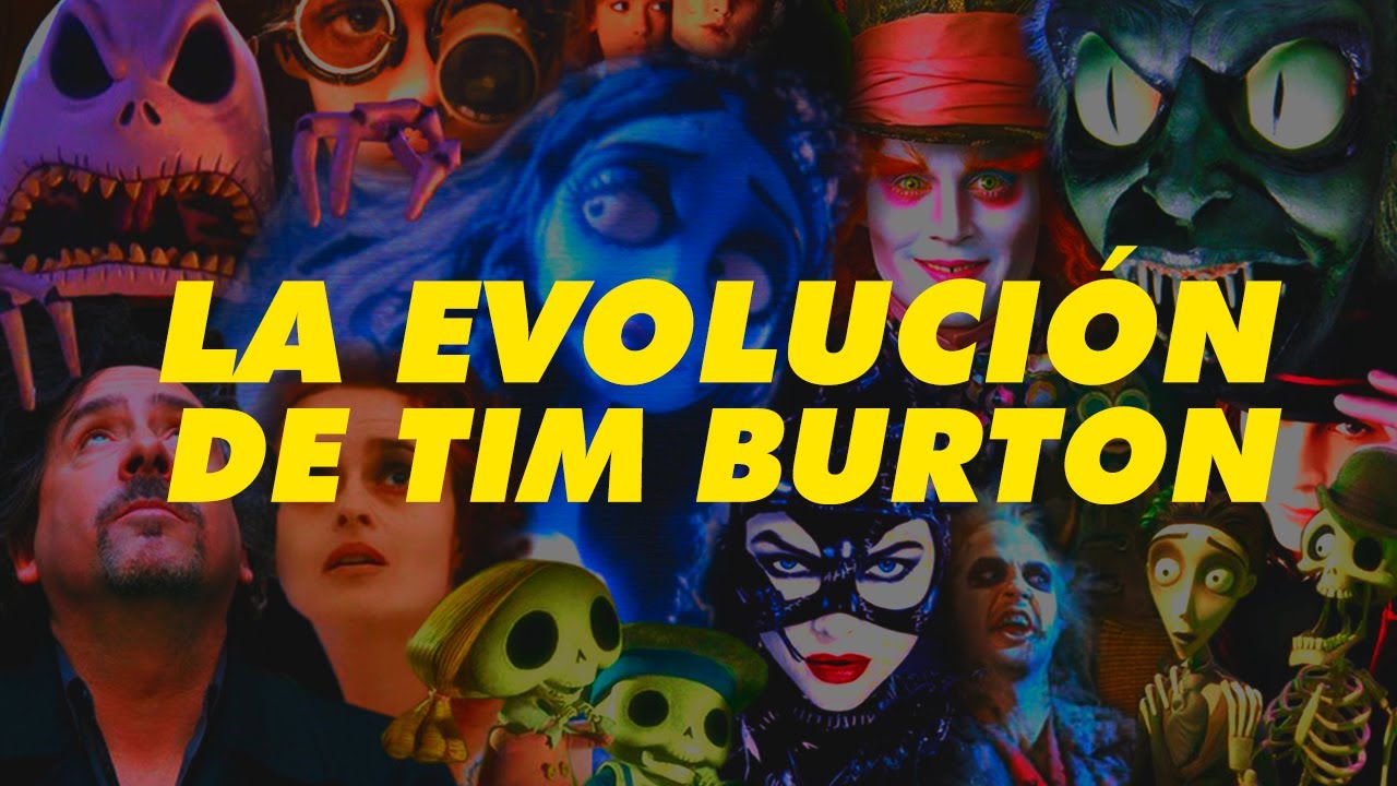 La evolución en las peliculas de Tim Burton (1971-2016)