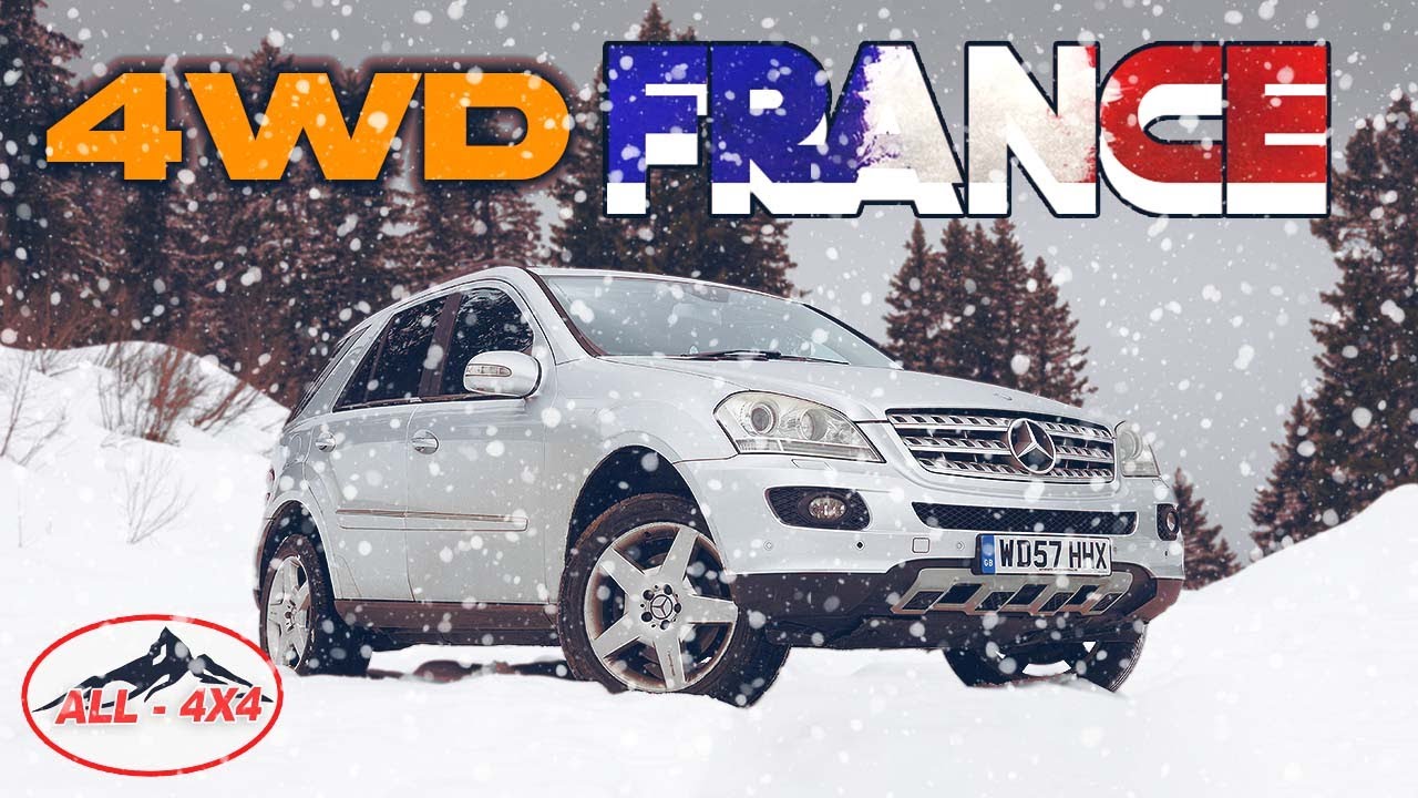 Snow adventure in French Alps,  Mercedes ML 420 CDI!