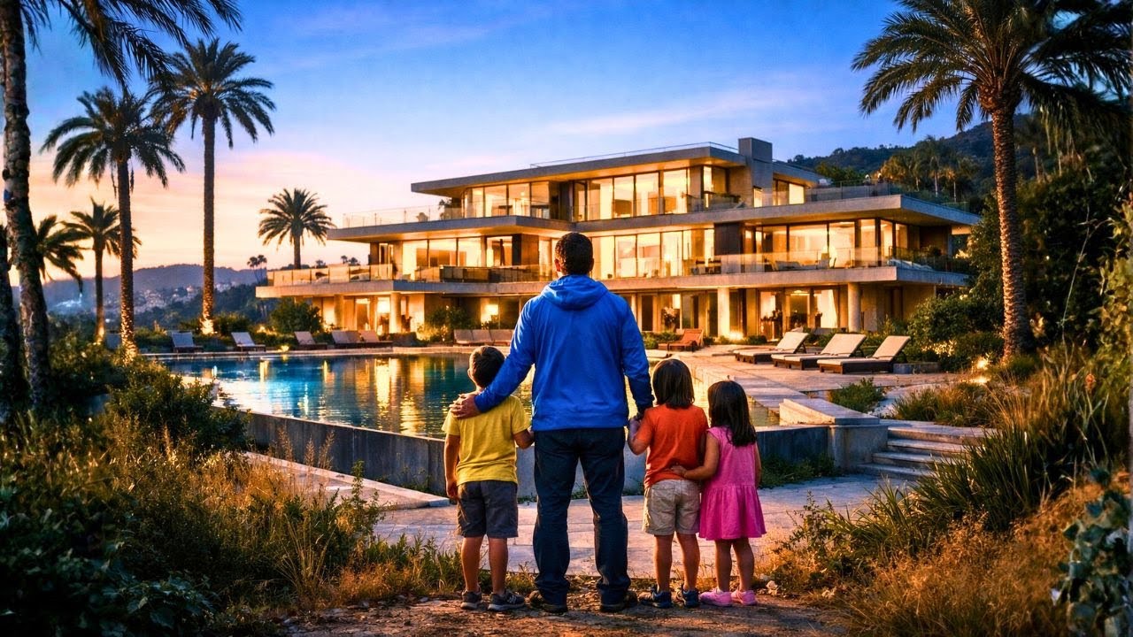 After the Funeral, a Widowed Father Moved Into a Forgotten Luxury Home Holding $270 Million