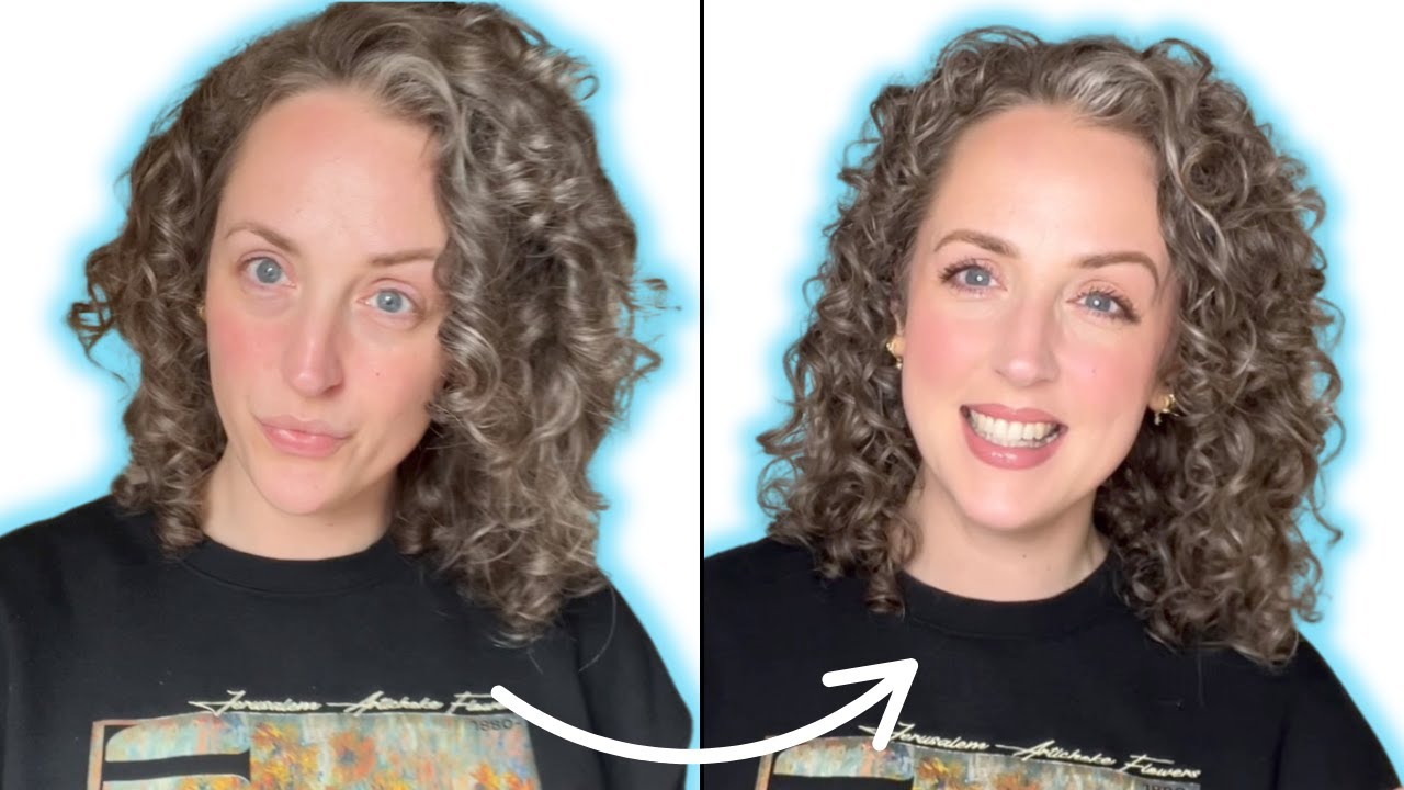 How to refresh frizzy curly hair - full wet refresh on curly hair for in between washes