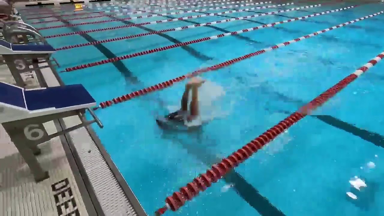 Blake Pieroni Swims 1:32.79 in the 200 Yard Free (Angle 2)