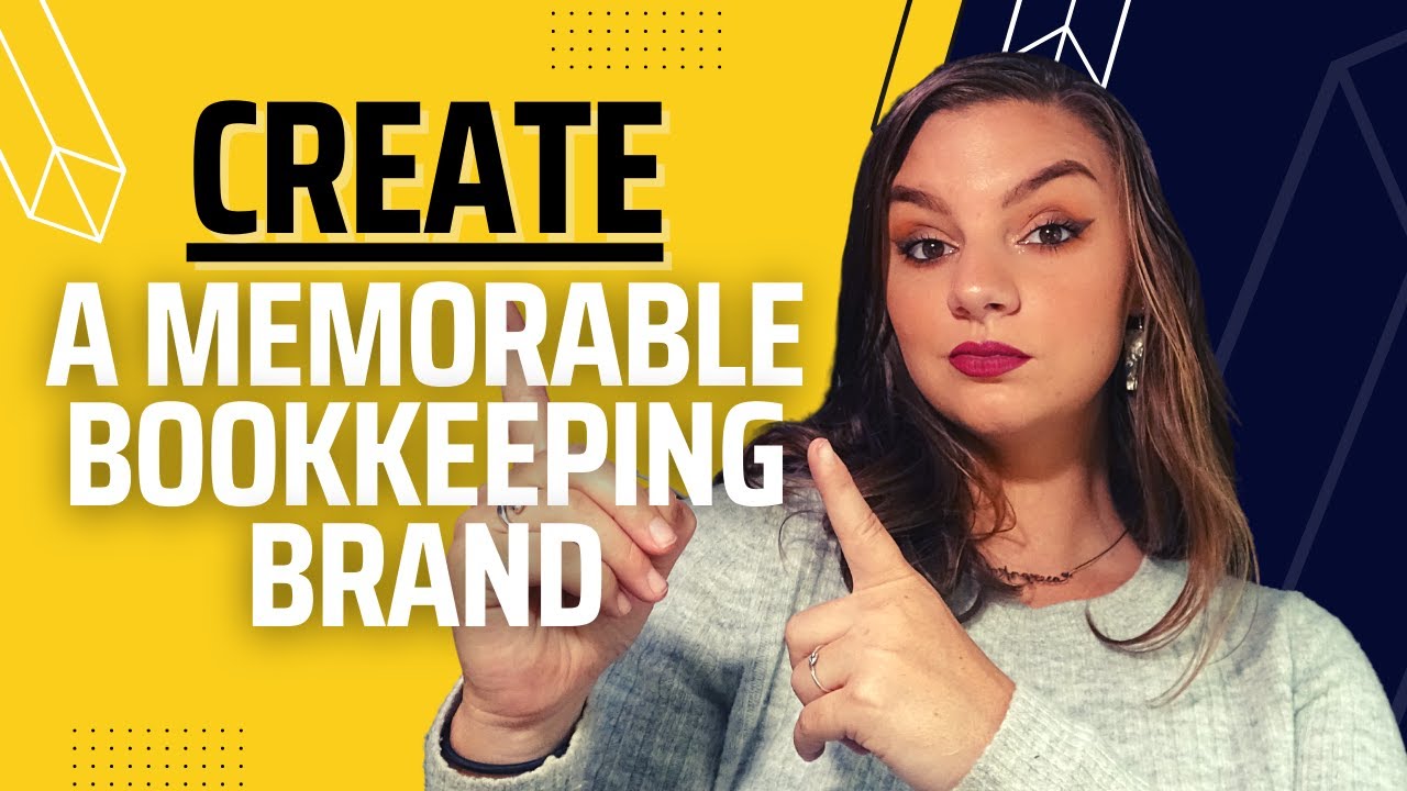 Design Your Bookkeeping Brand To Stand Out | Create A Business Card with Canva | Angelica Renaud
