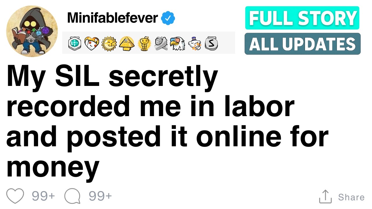 My SIL secretly recorded me in labor and posted it online for money [FULL STORY]