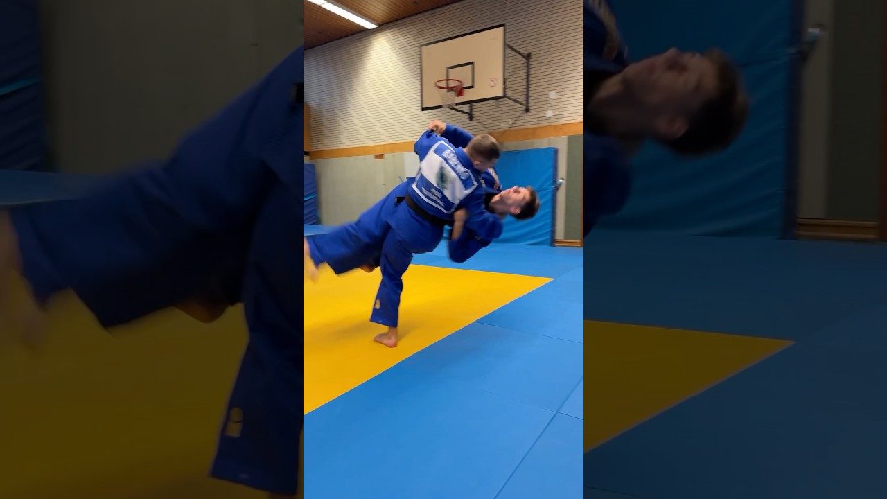 Uchi-komi + throw Sasae-tsurikomi-ashi#judo #uchikomi #sasaetsurikomiashi #ashiwaza #footwork #bjj