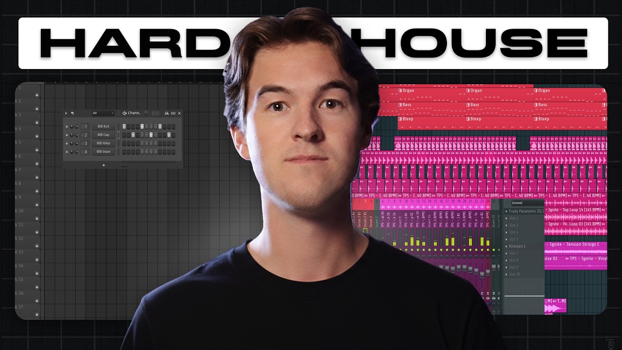 Making A Hard House Track in 1 HOUR (Full Process)