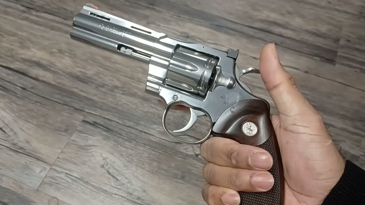 My first gun, the Colt Python