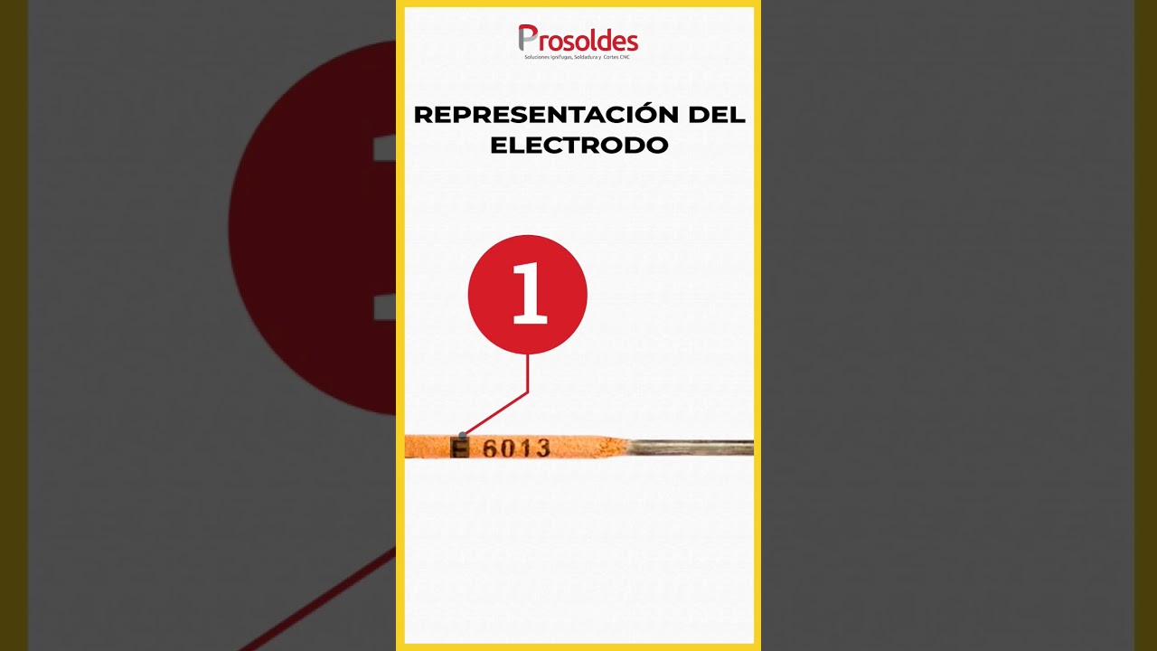 &iquest;C&oacute;mo identificar los electrodos? | Prosoldes
