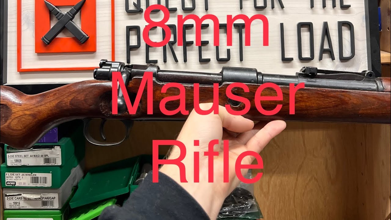 98k German 8mm Mauser Rifle