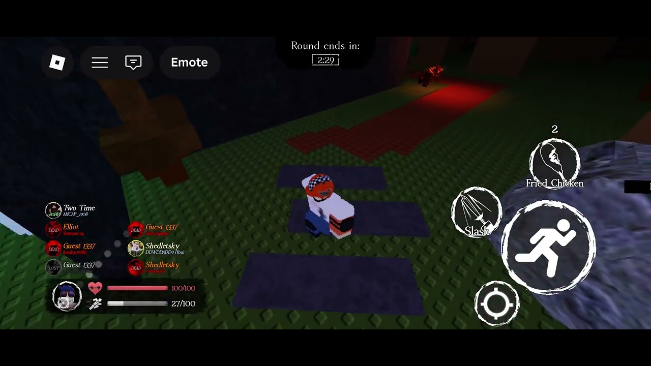 Чуть чуть не хватило чтобы выжить против fire slasher #forsaken 