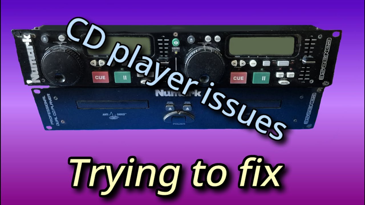 Numark CDN32SE Dual DJ CD Player - FAULTY