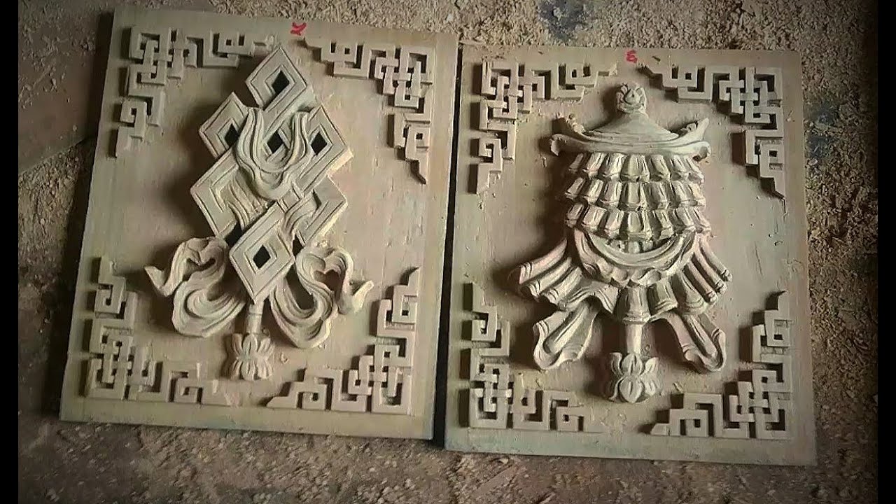 अष्टमंगल khapa making process/ Newari wood carving,Bkt