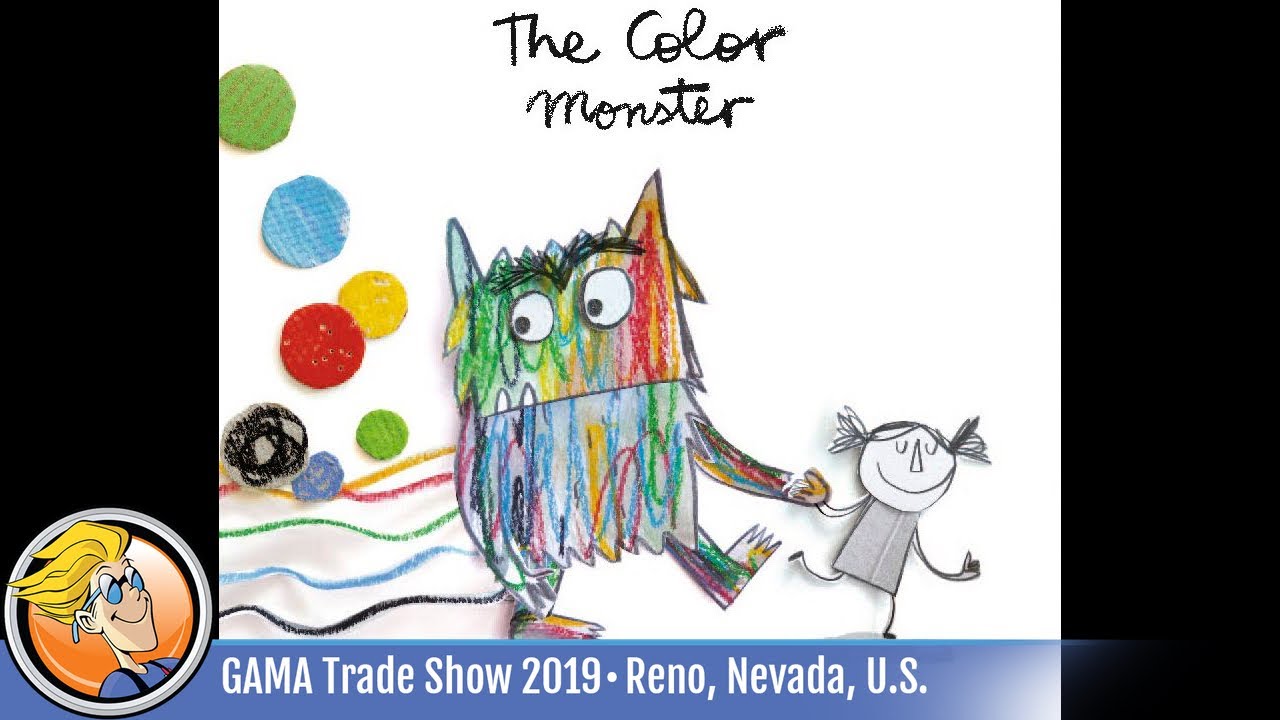 The Color Monster — game overview at GAMA Trade Show 2019