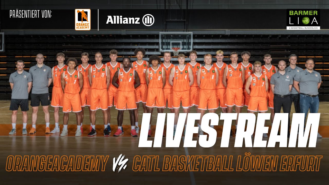 OrangeAcademy vs. CATL Basketballlöwen Erfurt