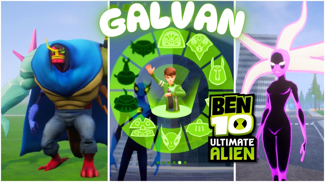Ben 10 Galvan Character Change