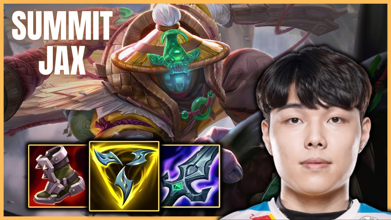 C9 SUMMIT PLAYS JAX VS GRAVES TOP - KR PATCH 11.24
