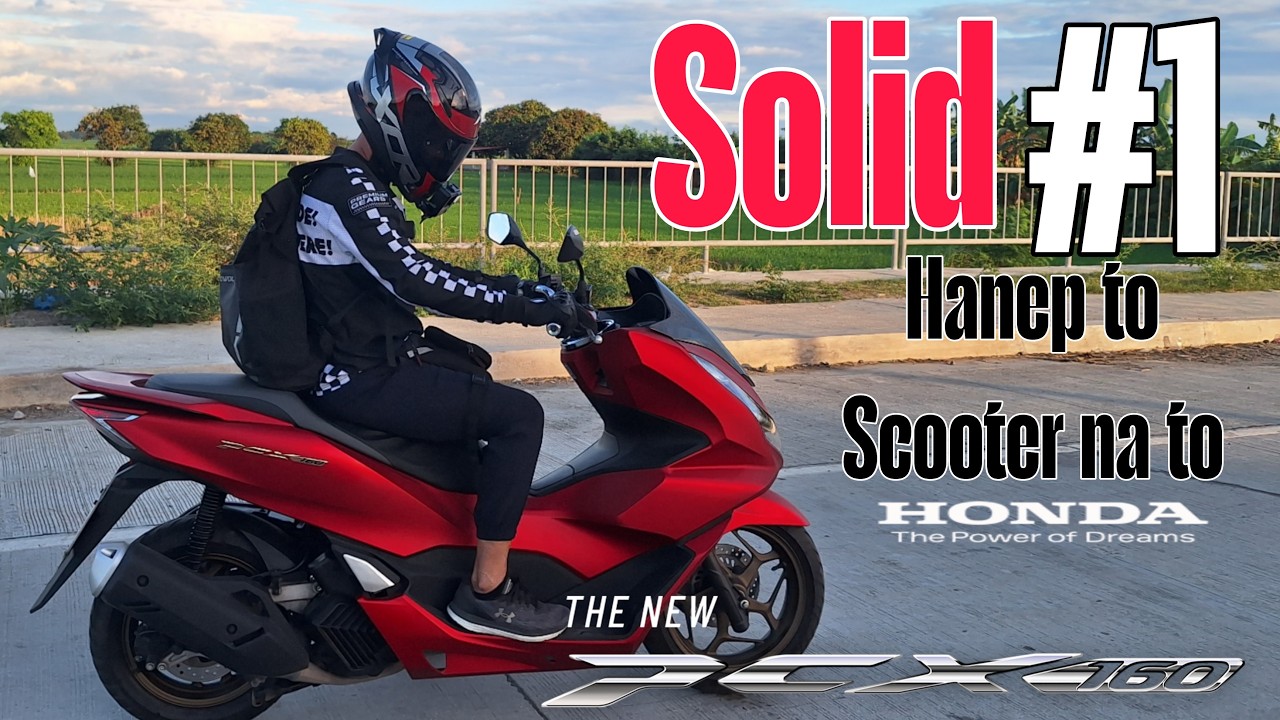 2024 Honda PCX 160 - Swabe sa Handling,  Elegante at Premium,  149,900 Red Metallic,