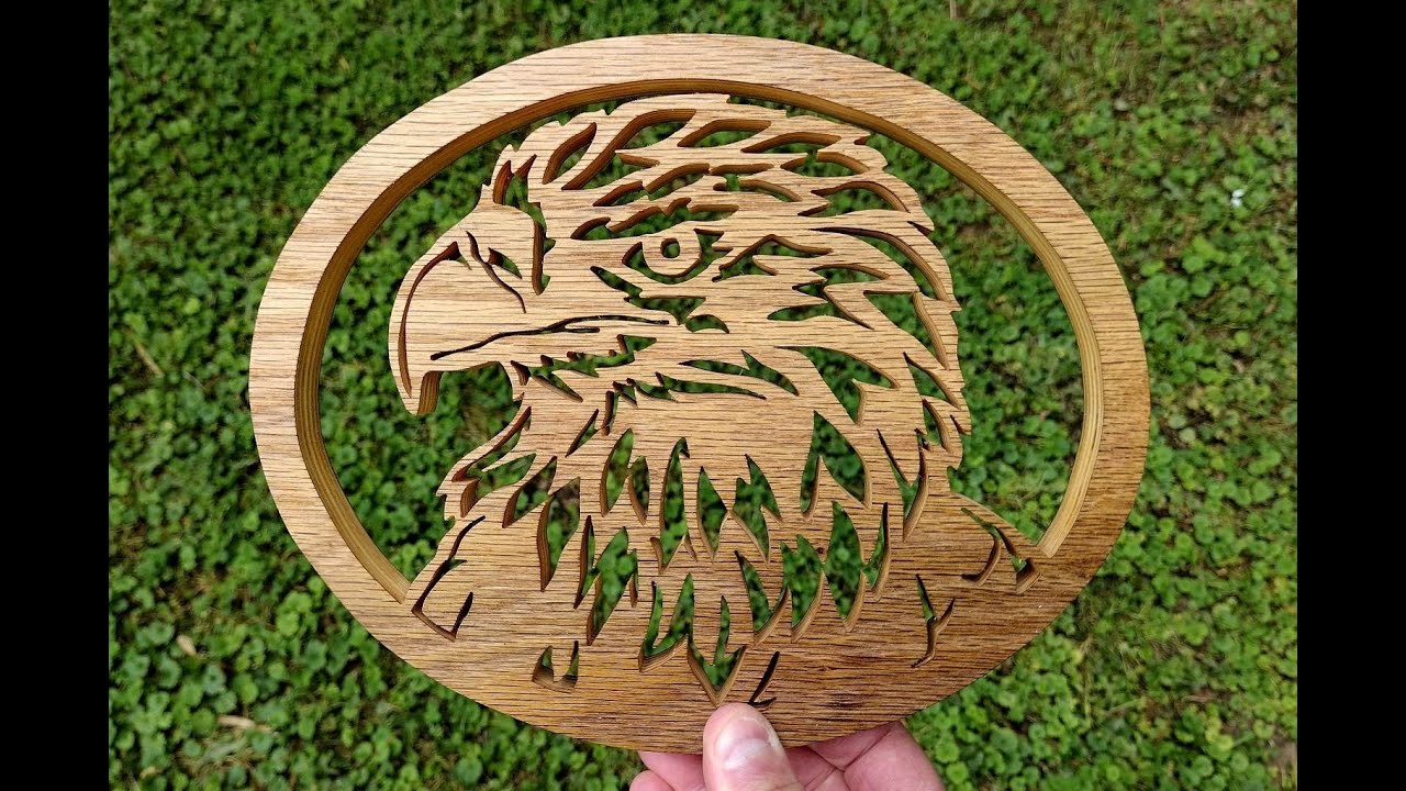 Finishing The Eagle I Started In Asheville, Scroll Saw Project