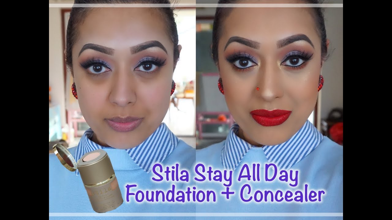 Review & Demo Stila Stay All Day Foundation & Concealer