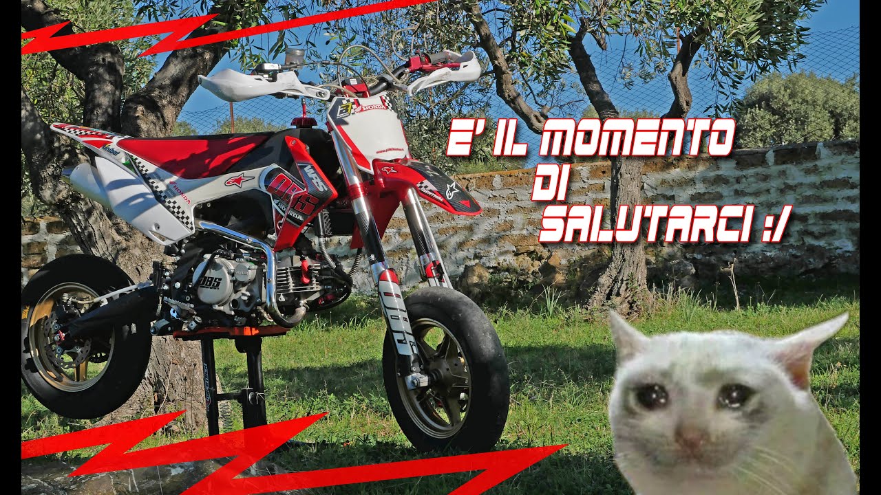 HO VENDUTO LA MIA PIT BIKE ! MAH....