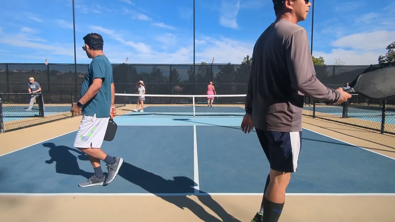 Eric, Satish vs Diane, Ping 2.28.26 #pickleball at Vellano Park, Chino Hills, CA