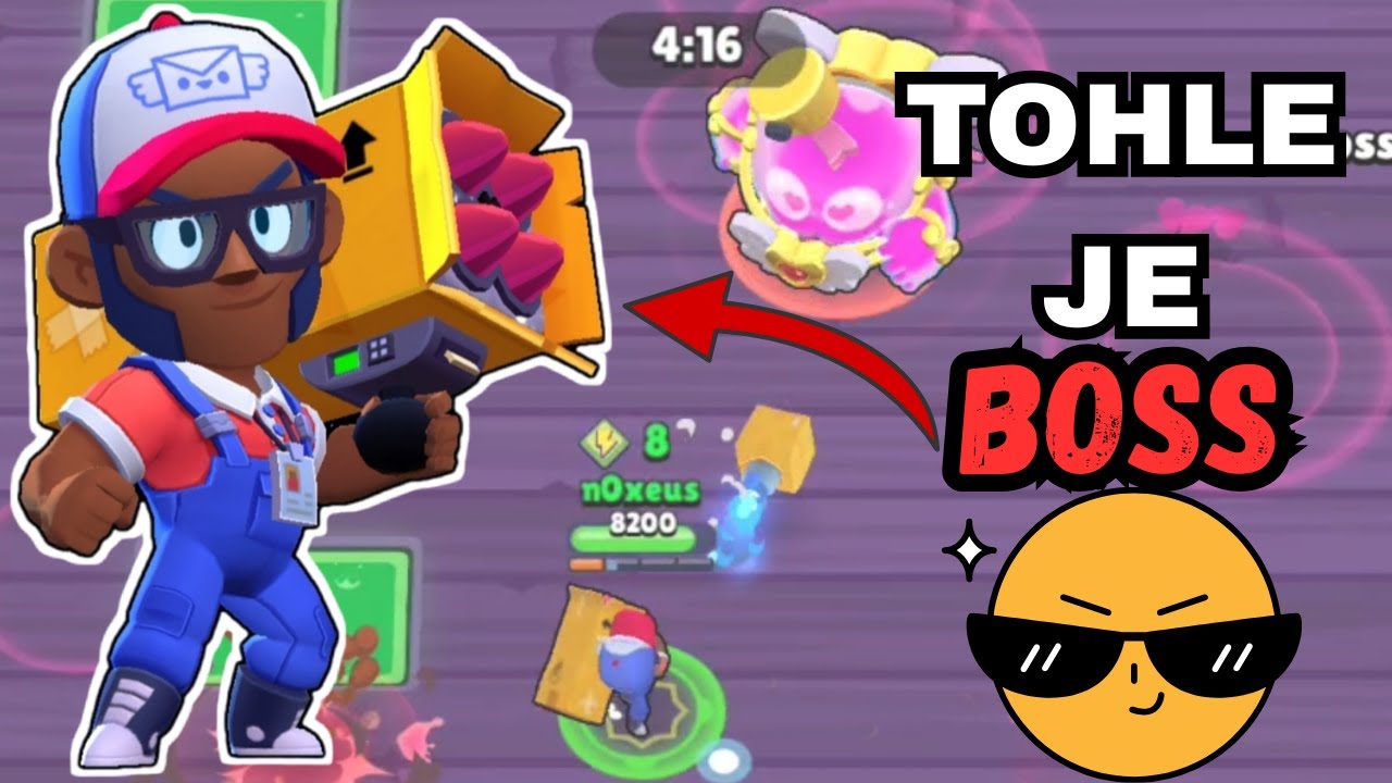 TOHLE JE BOSS 😎 ! - Brawl Stars
