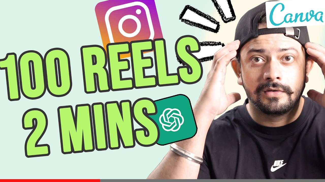 Как создать 100 видеороликов для Instagram за 2 минуты с помощью ChatGPT и Canva