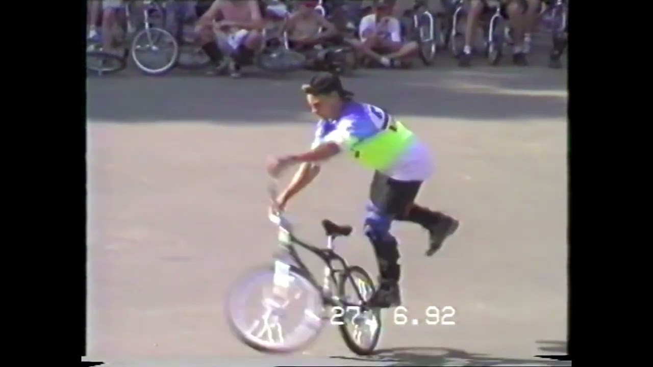 Stephan Prantl – BMX Flatland im Kölner Jugendpark Juni 1992