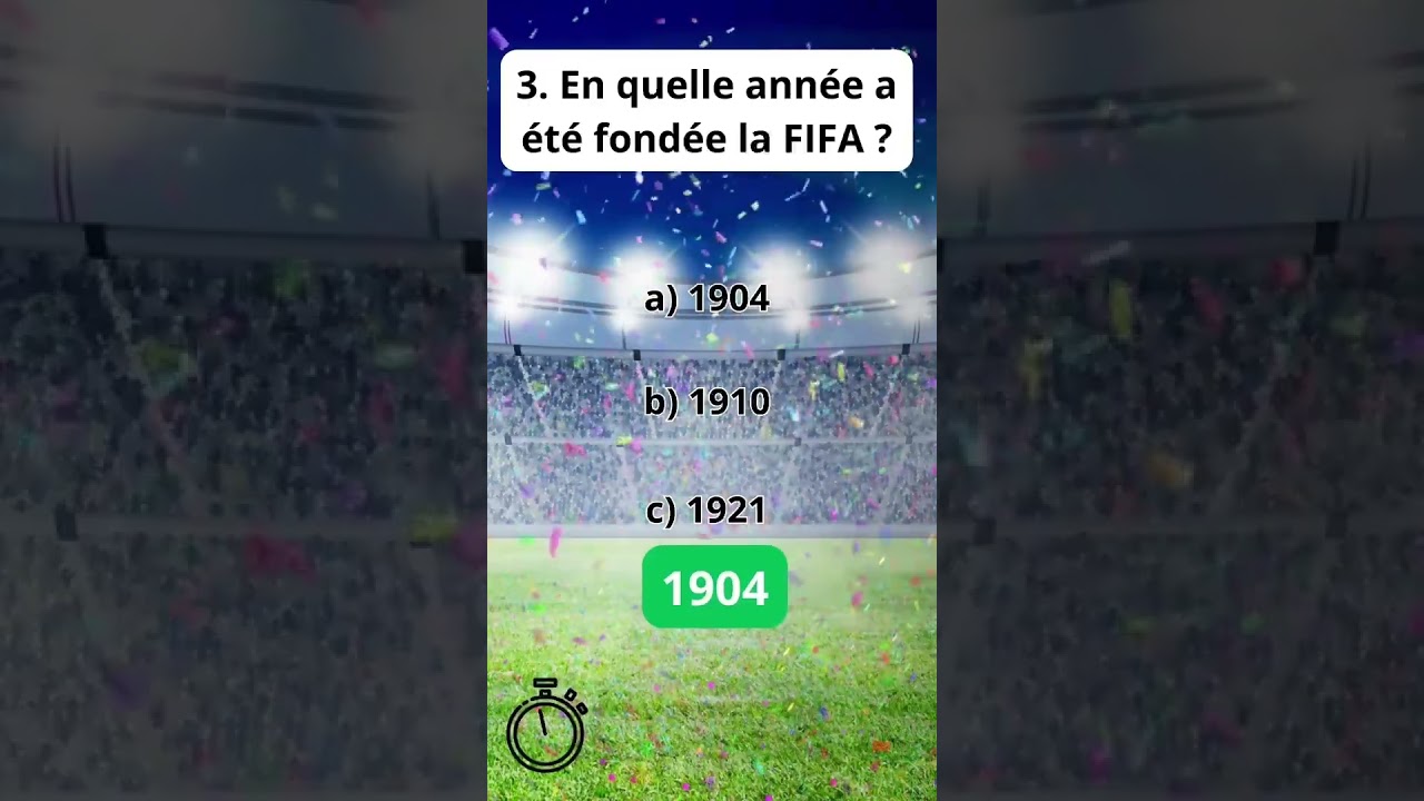 Quiz sur le football