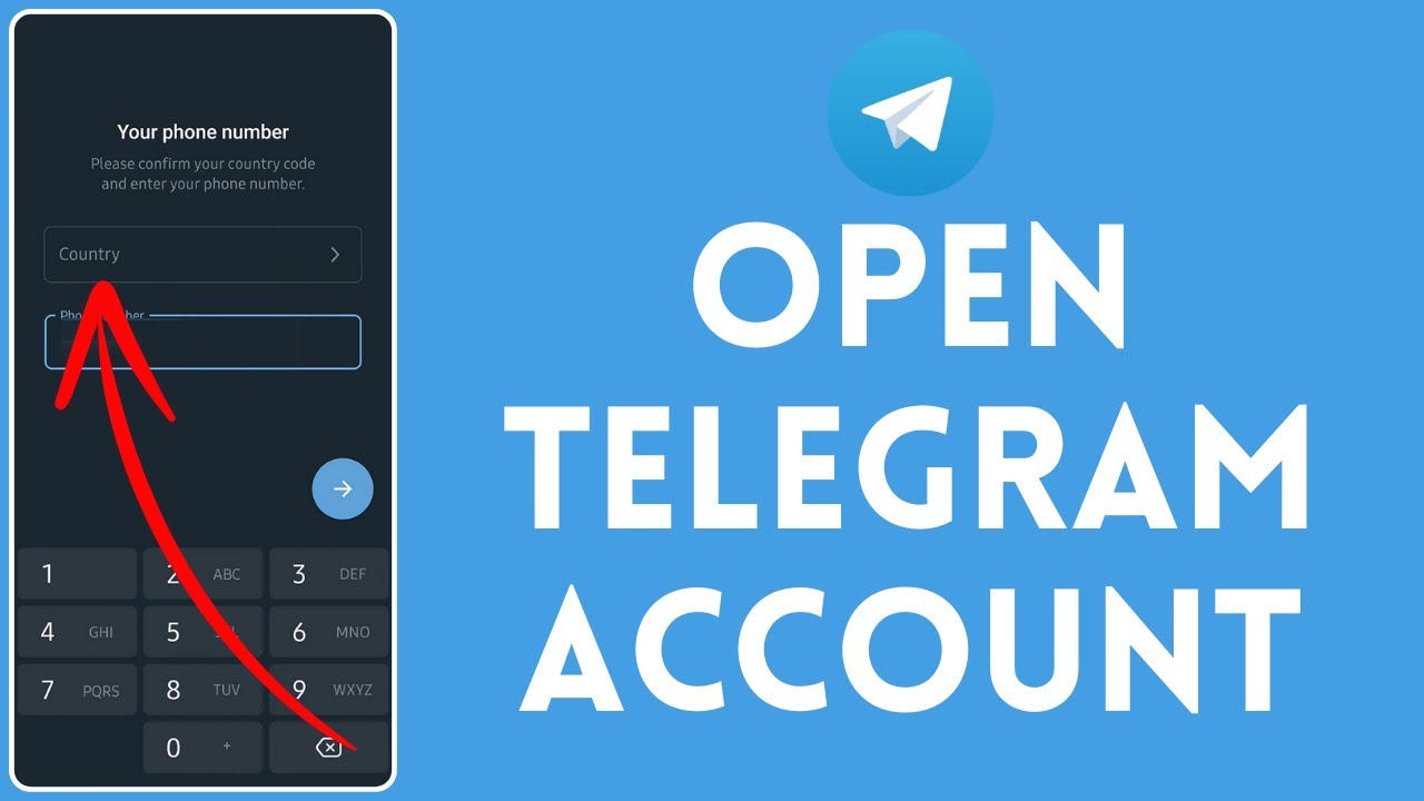 How to Open/Create Telegram Account 2024?