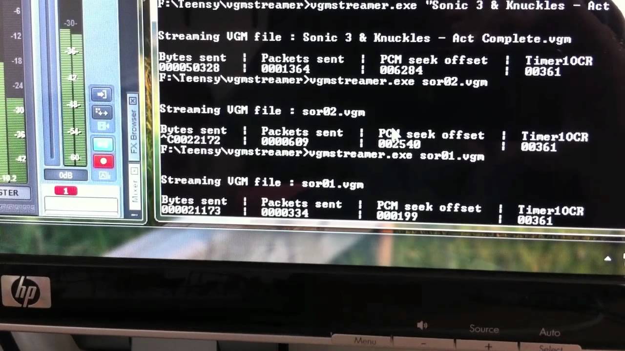 Real hardware VGM player with Teensy + YM2612+ SN76489