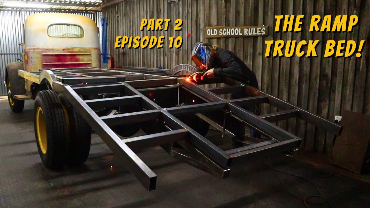 Building the Ramp Truck Bed Part 2 - 1959 REO Gold Comet