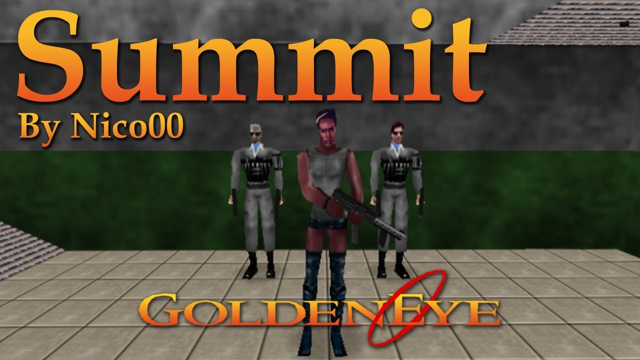 GoldenEye 007 N64 Custom Level - Summit
