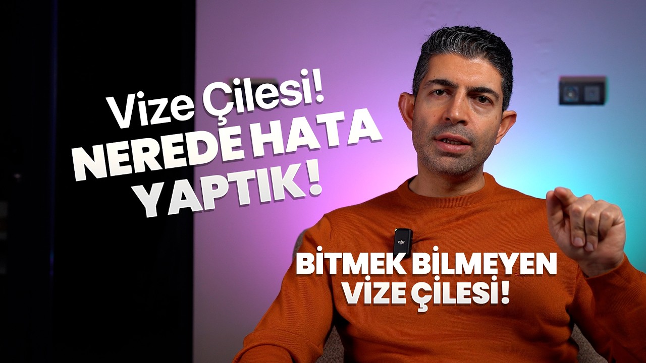 Modern Bir Duvar: Bitmeyen Vize Çilesi ve Almanya Kapısındaki Büyük Engel!