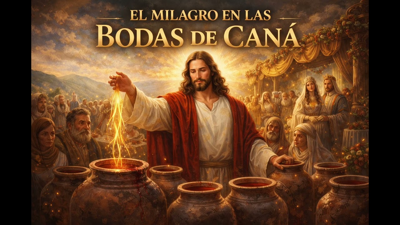 EL MILAGRO DE JESUS EN LAS BODAS CANÁ