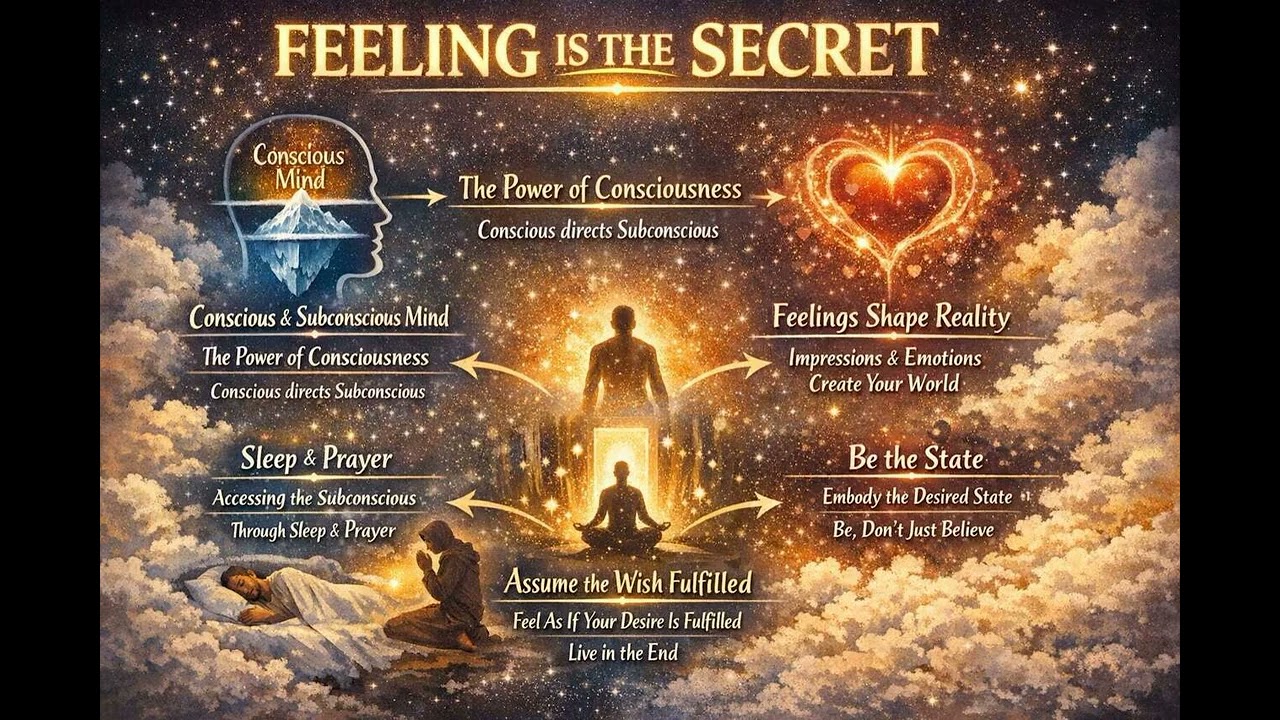 Neville Goddard Feeling Is The Secret (audiobook)