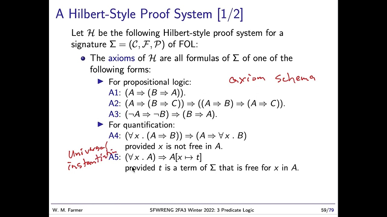 3f Predicate Logic 2022