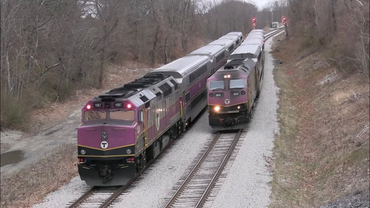 New commuter rail line's first weekend - South Coast, MA - March 2025