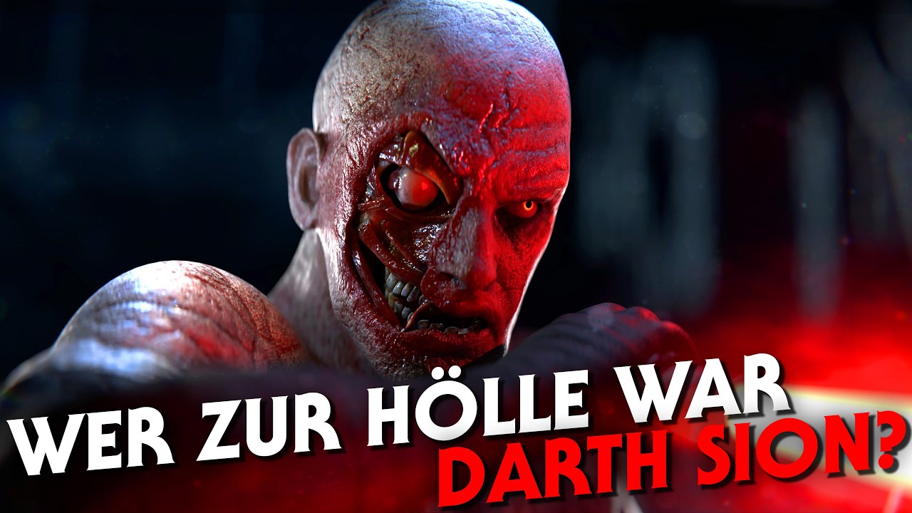 Wer war Darth Sion – der Sith, der nicht sterben konnte?