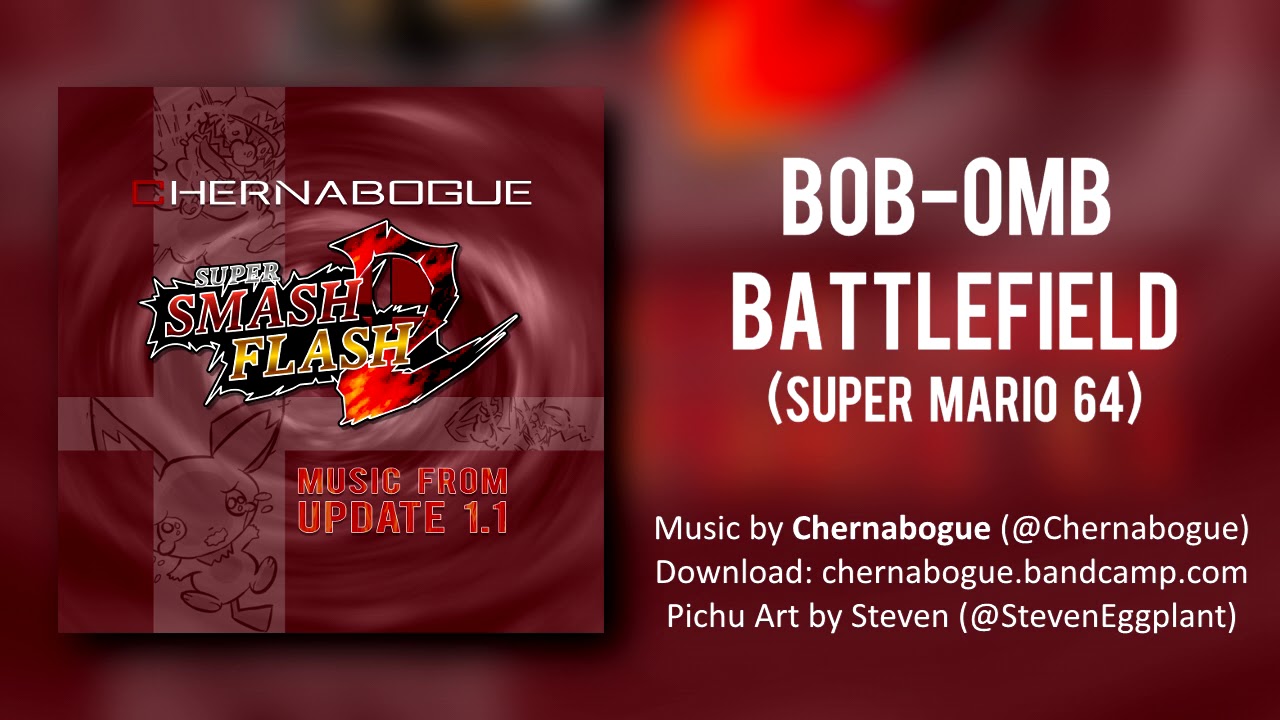 Super Smash Flash 2 - Bob-Omb Battlefield (Super Mario 64)