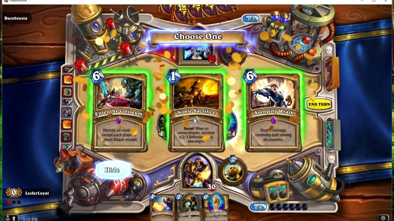 ASMR: Hearthstone ARENA (never give up too early) PART 1