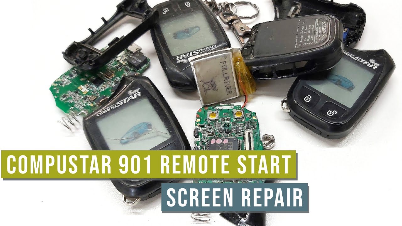Compustar 2W901R-SS Remote Start Screen Fix