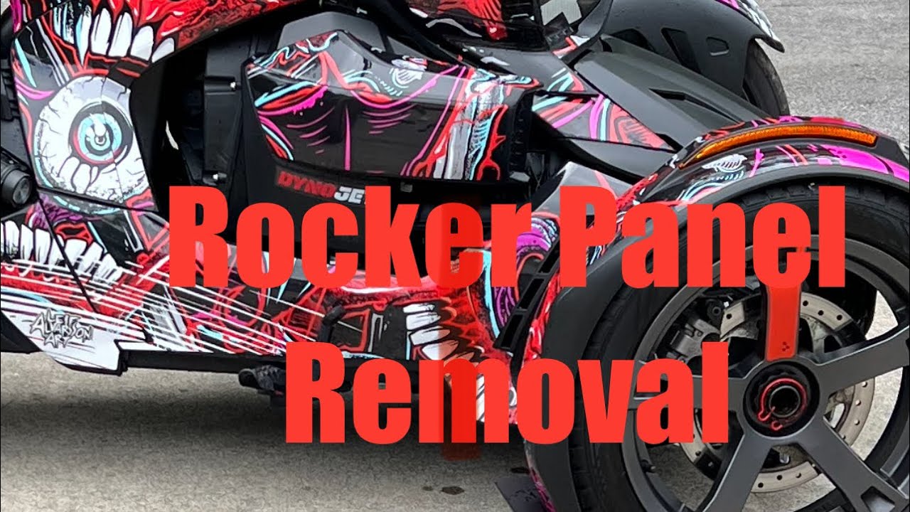 Canam Ryker: Rocker Panel Removal